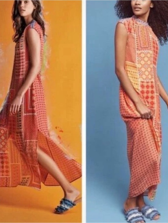 Tanvi Kedia Dresses & Skirts - NWT Anthropologie Patchworked Sol Maxi Dress By Tanvi Kedia size large